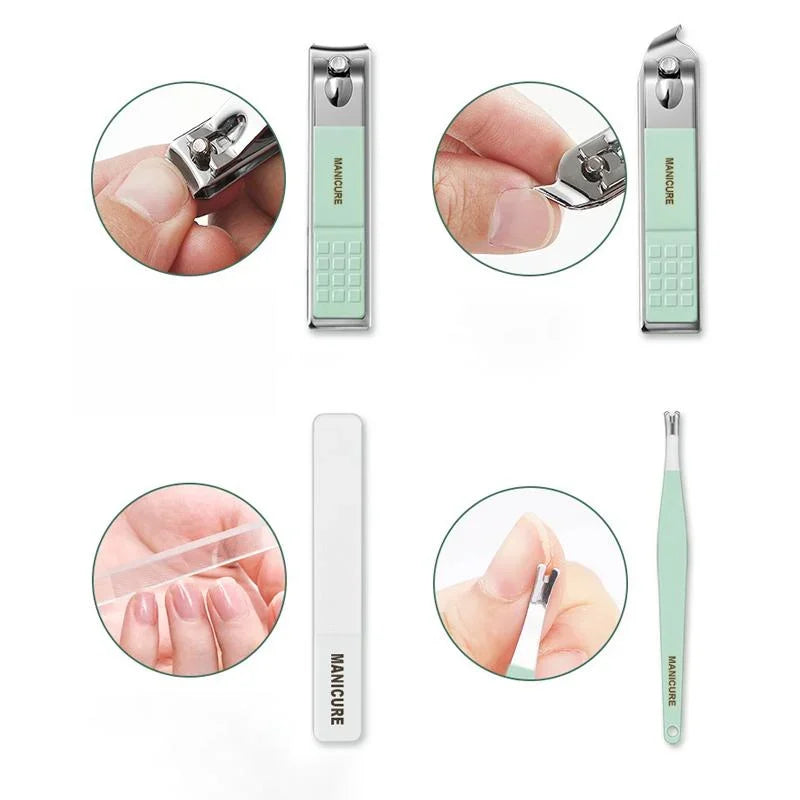 Stainless Steel Nail Clippers (16pcs/ set)