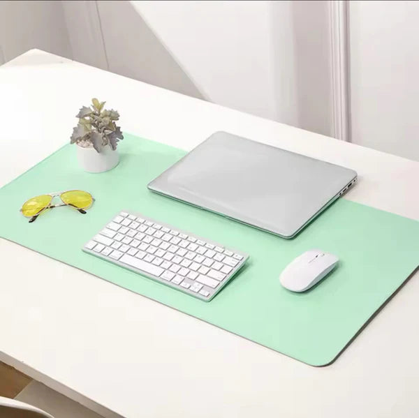 Large Double-Sided Leather Desk Pad