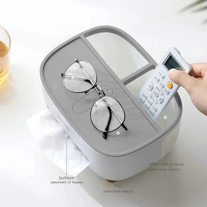 Multipurpose Desktop Tissue Box
