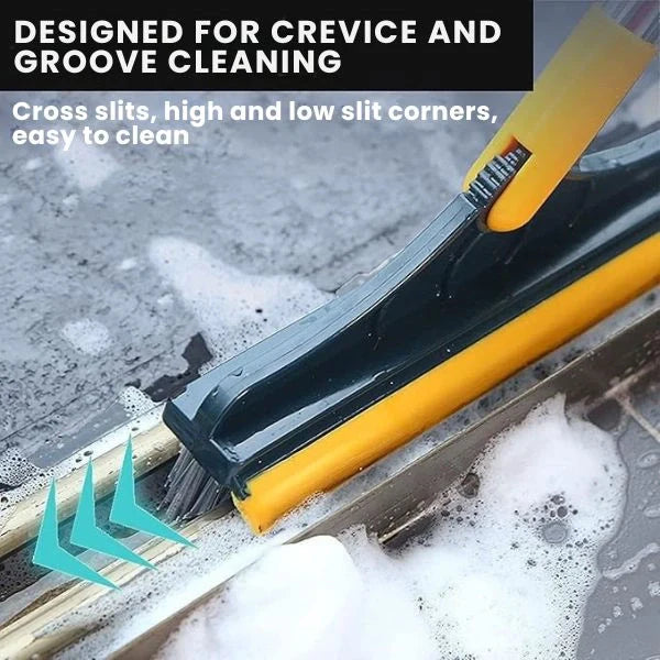 2 in 1 Cleaning Brush with Wiper