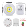 3 Pcs Wireless LED Closet Lights with Remote Control
