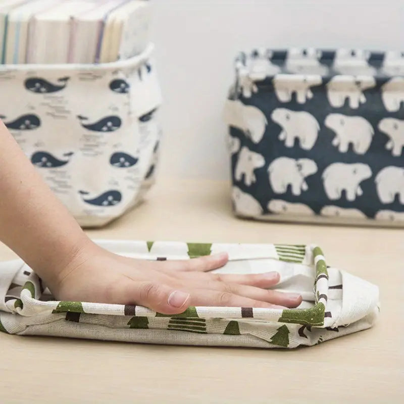 Foldable Mini Storage Basket