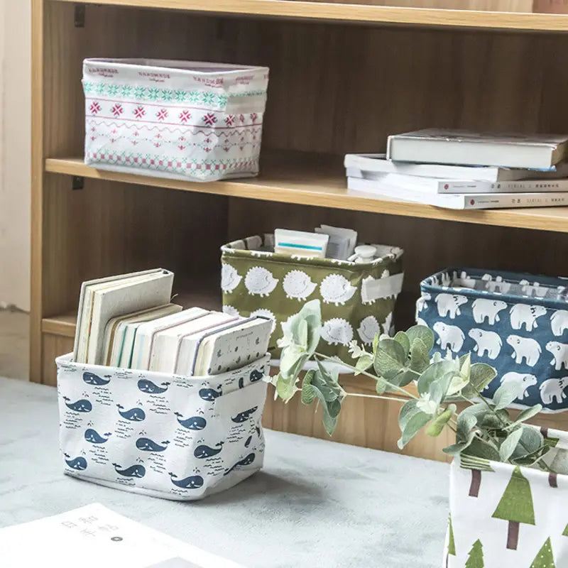 Foldable Mini Storage Basket