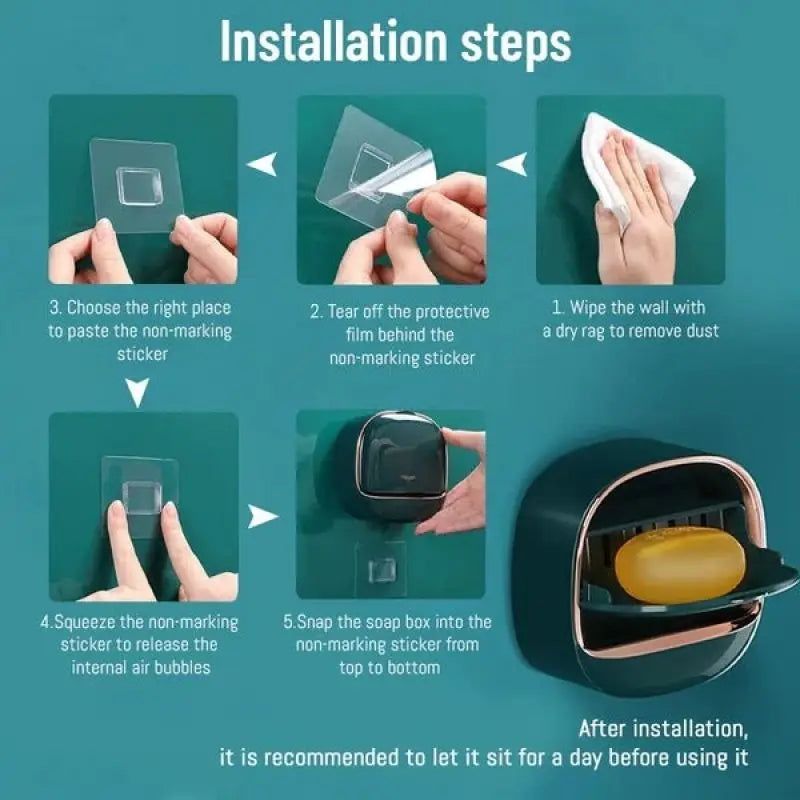 Wall-Mounted Luxury Soap Holder