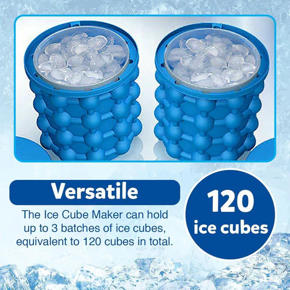 Silicon Portable Ice Cube Maker