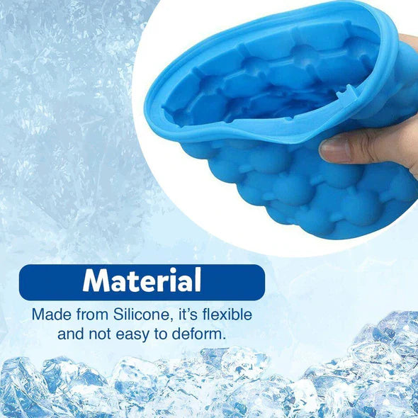 Silicon Portable Ice Cube Maker