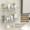 Acrylic Suction Cup Storage Rack (Premium Quality)