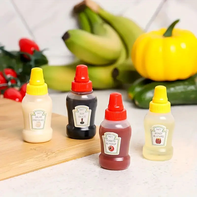 Portable Mini Ketchup Bottles