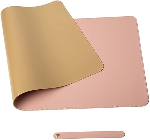 Large Double-Sided Leather Desk Pad