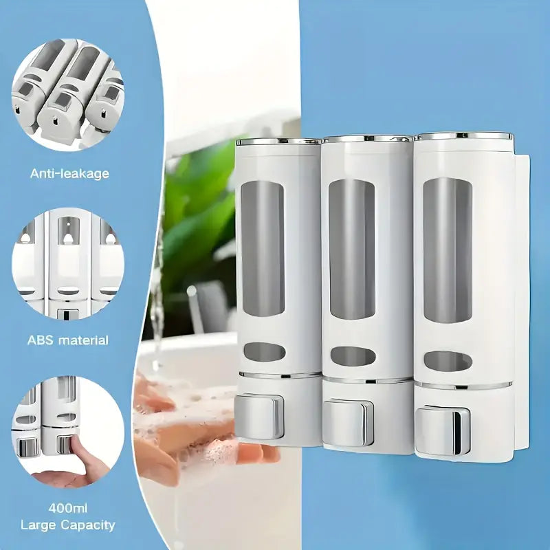 Wall-Mounted Manual Soap Dispenser