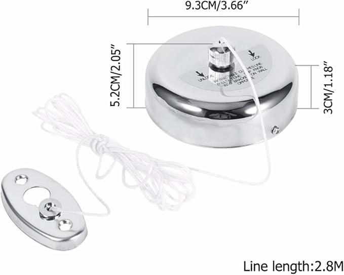 Retractable Stainless Steel Clothesline