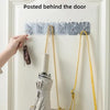 6-Piece Sticky Hook Hanger