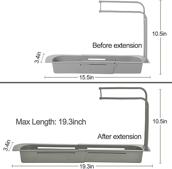 Telescopic Sink Storage Rack