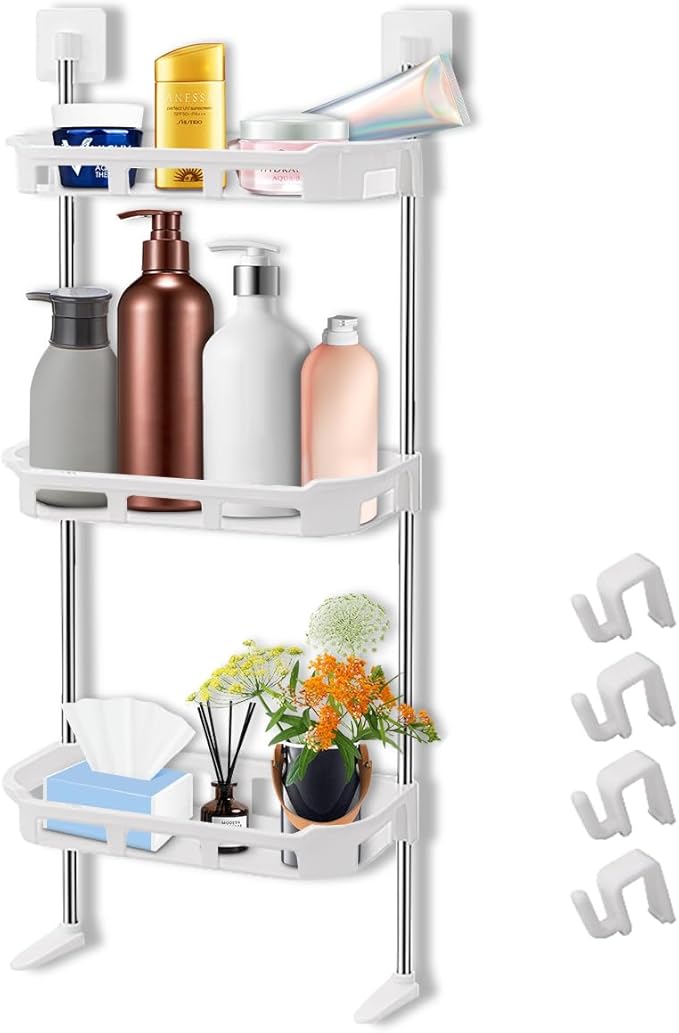 3-Tier Bathroom wall storage rack