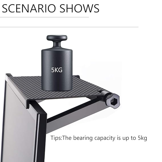 Adjustable Screen Top Shelf Organizer