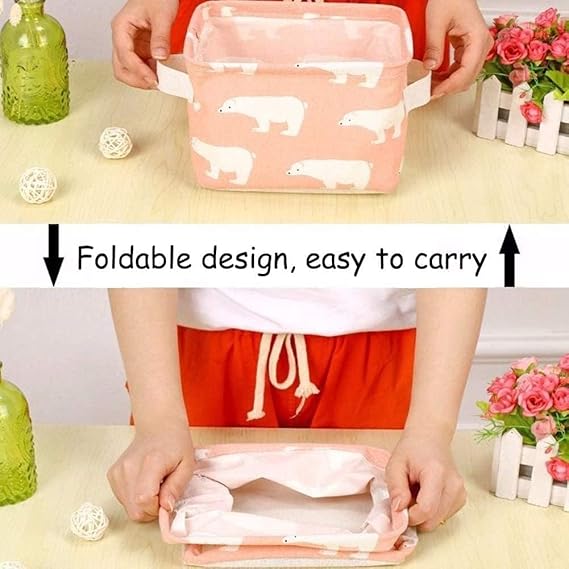 Foldable Mini Storage Basket