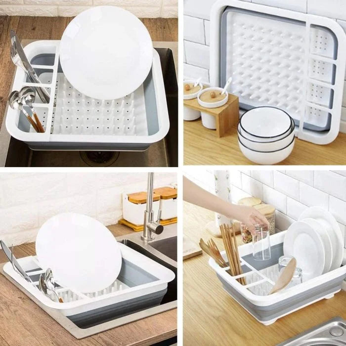 Foldable Dish Drainer Rack