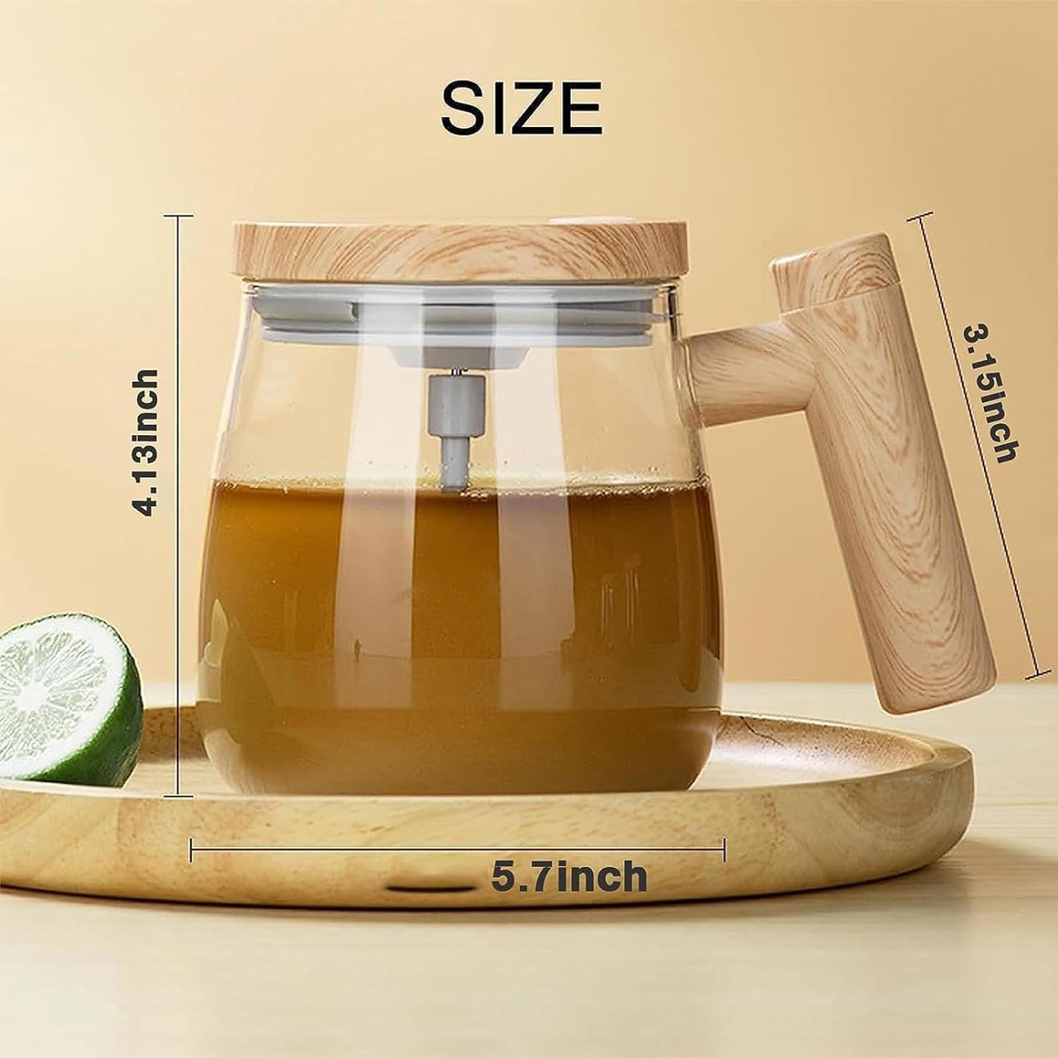 Rechargeable Self-Stirring Coffee Mug