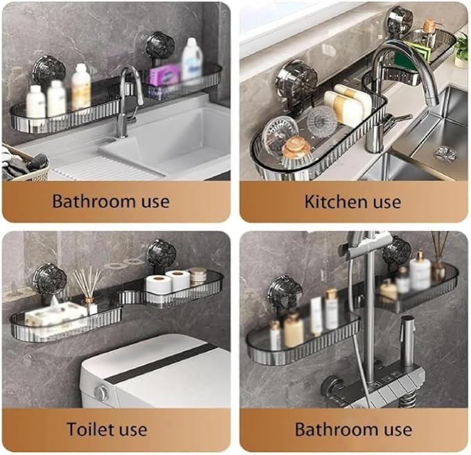 No-Drill Kitchen & Bathroom Sink Organizer (Premium Quality)