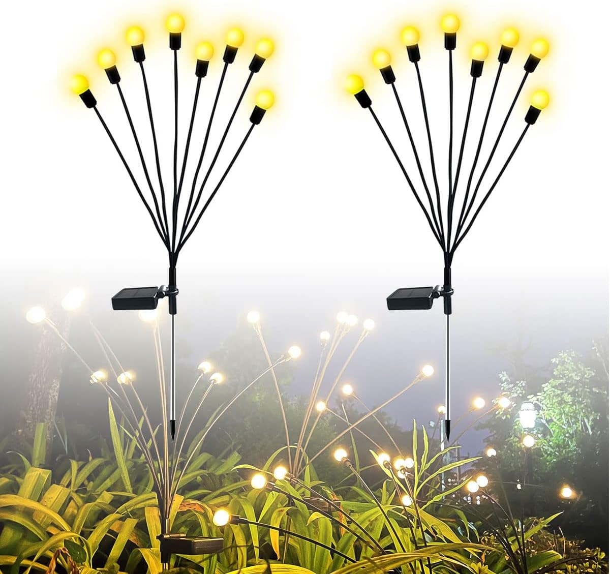 Solar Powered Firefly Light - IPS65 Waterproof