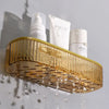 Punch-Free Bathroom Shelf