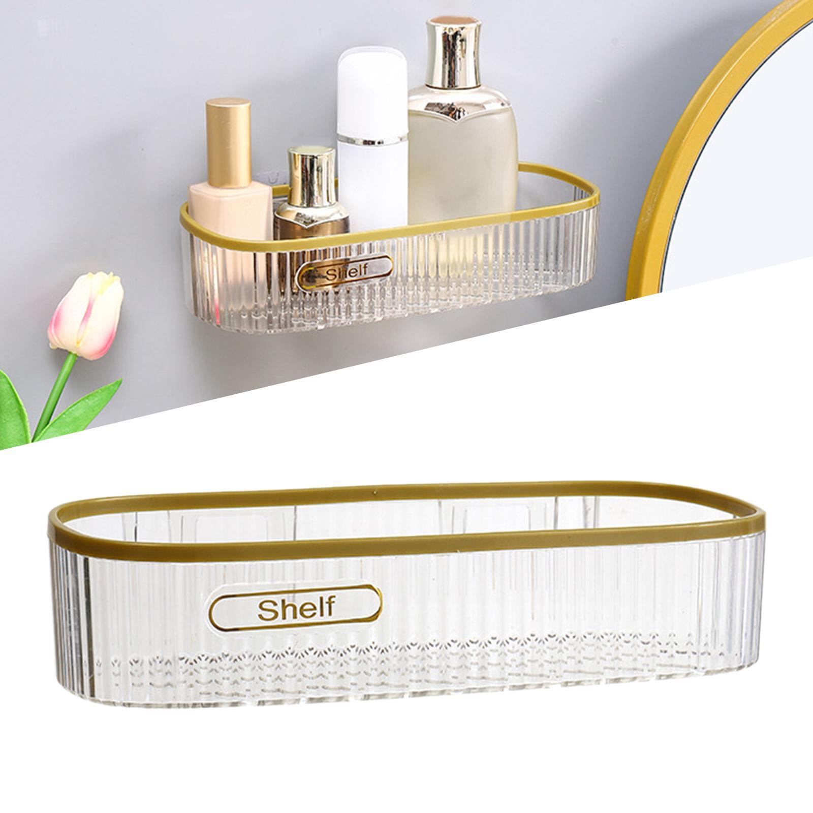Punch-Free Bathroom Shelf