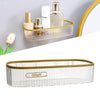 Punch-Free Bathroom Shelf