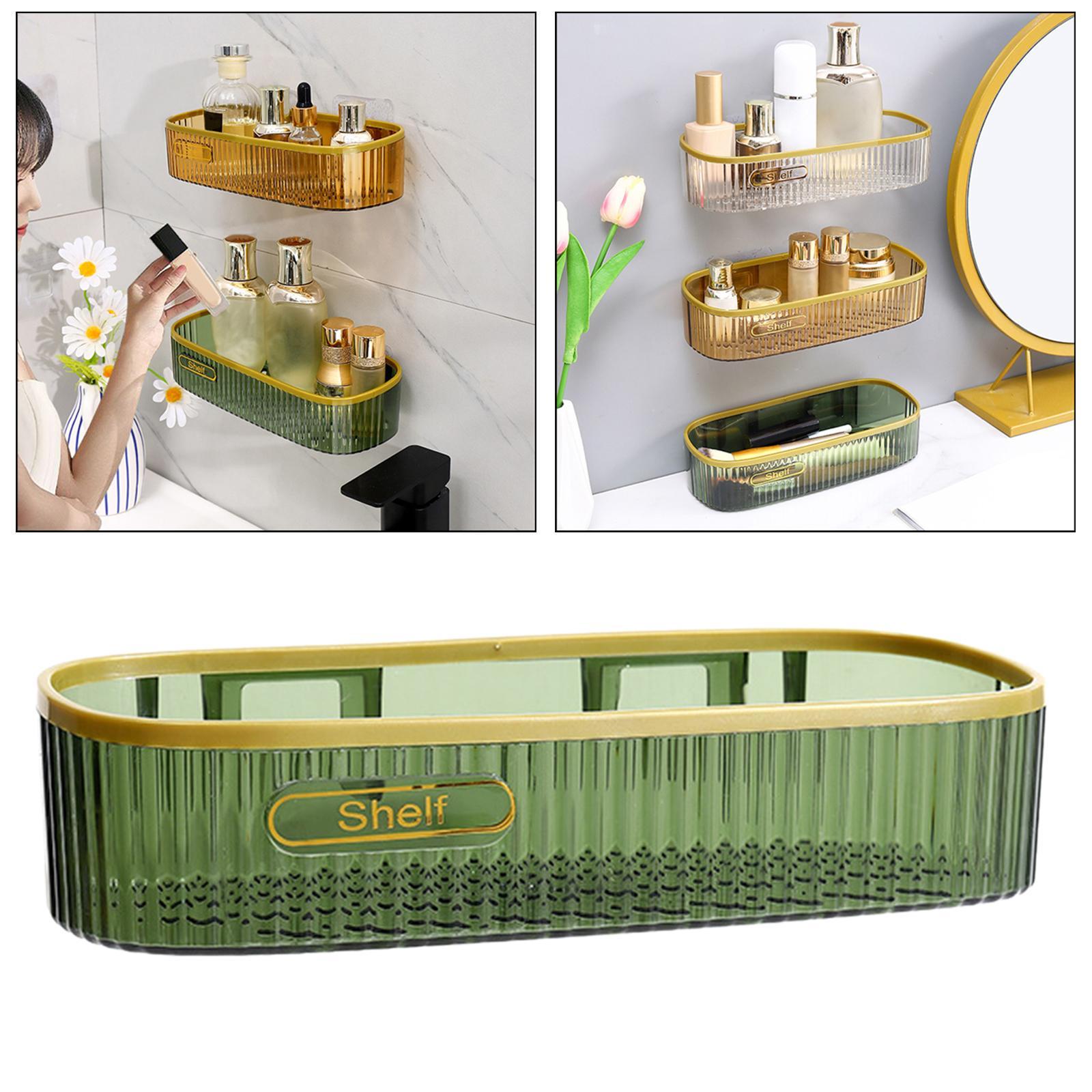 Punch-Free Bathroom Shelf