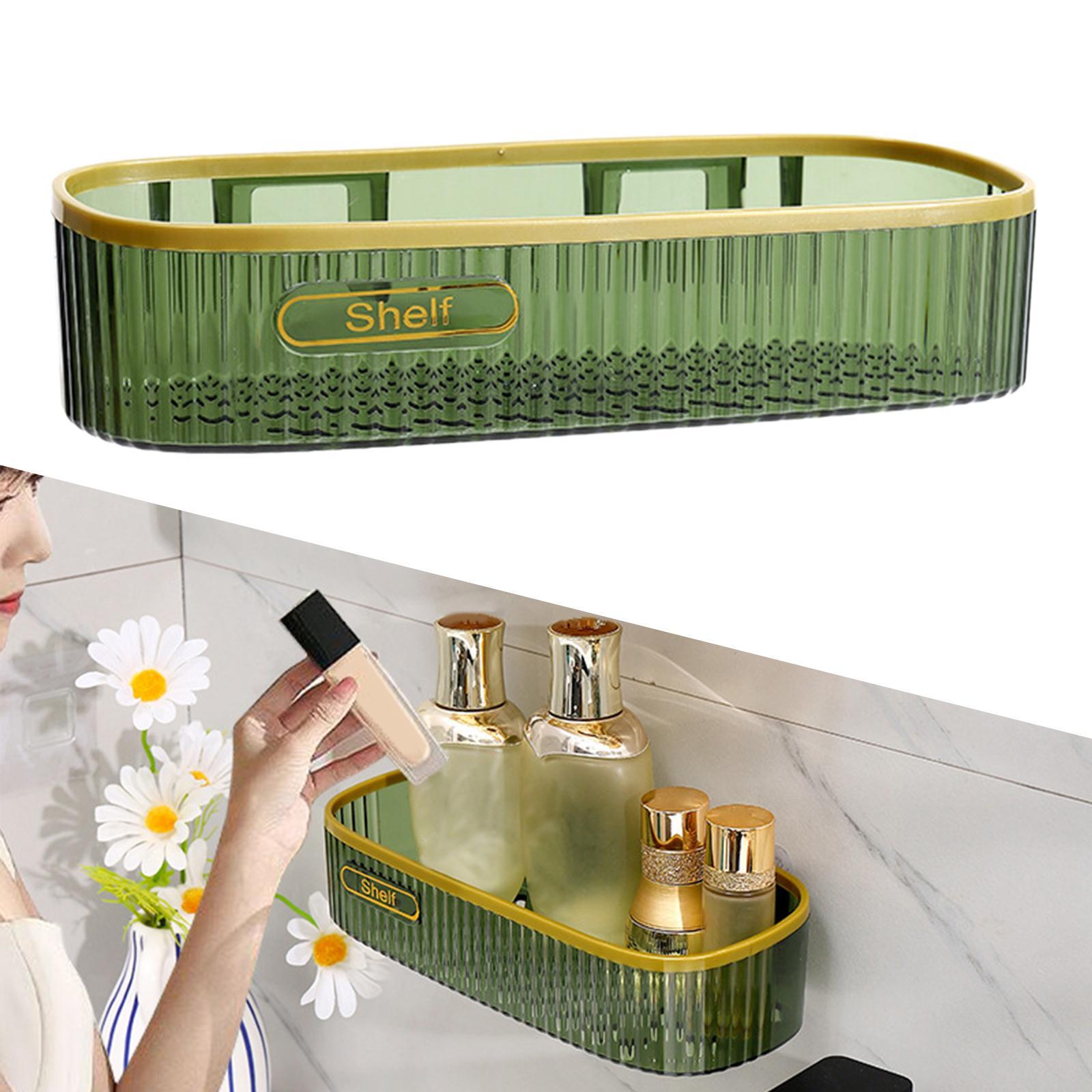 Punch-Free Bathroom Shelf