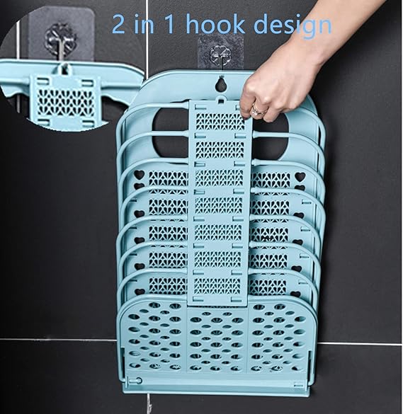 Collapsible Hanging Laundry Basket