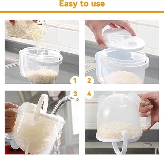 Rice Washing Bowl Strainer