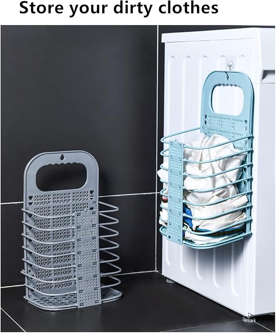 Collapsible Hanging Laundry Basket