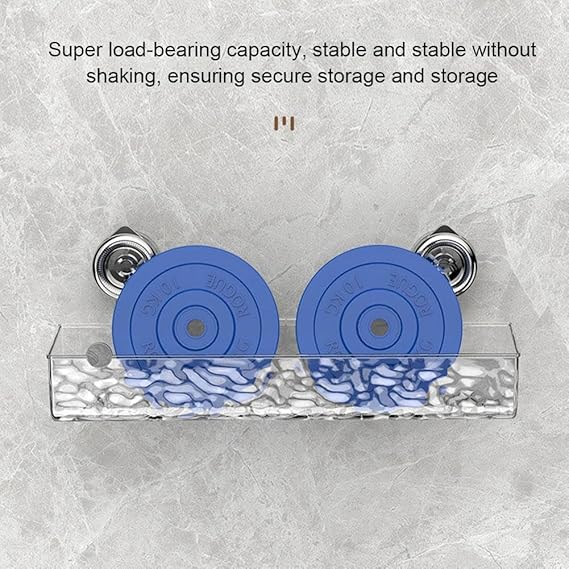 Acrylic Suction Cup Storage Rack (Premium Quality)