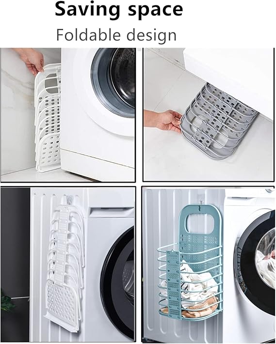 Collapsible Hanging Laundry Basket