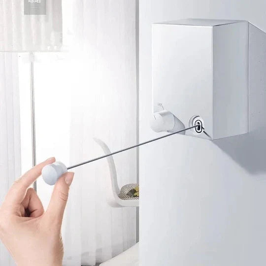 Telescopic Clothesline Wall Hanger