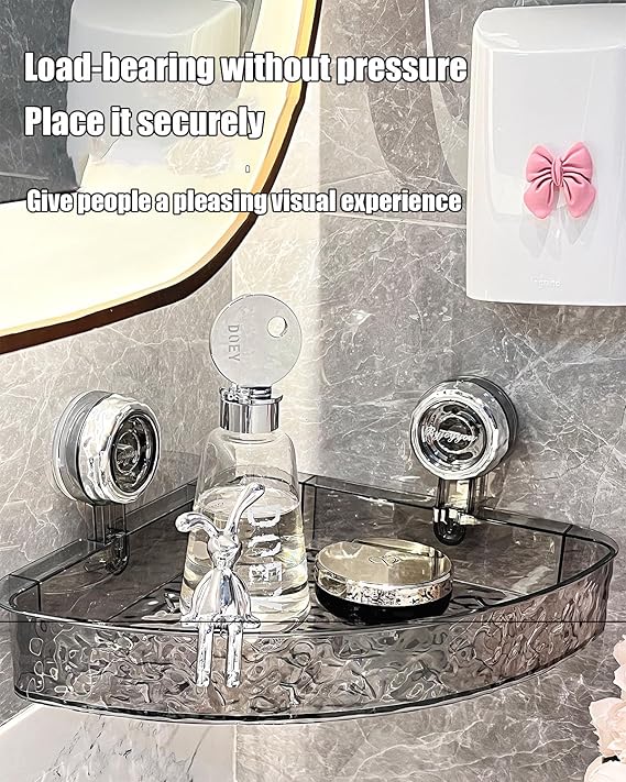 Acrylic Suction Cup Storage Rack (Premium Quality)