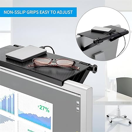 Adjustable Screen Top Shelf Organizer