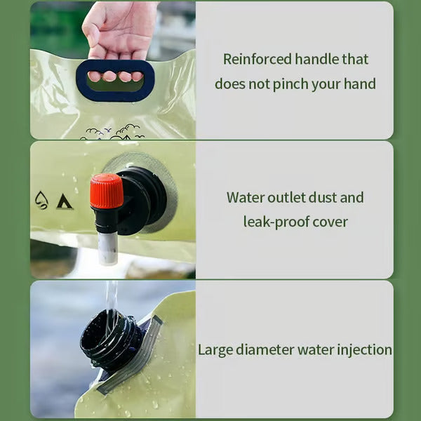 Outdoor Collapsible Water Storage Containers