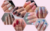 Artificial Nails Pack - 576 Nails with Glue & Stickers