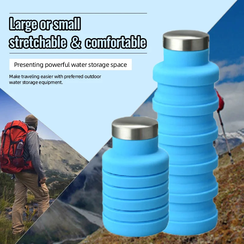 Foldable Silicone Water Bottle