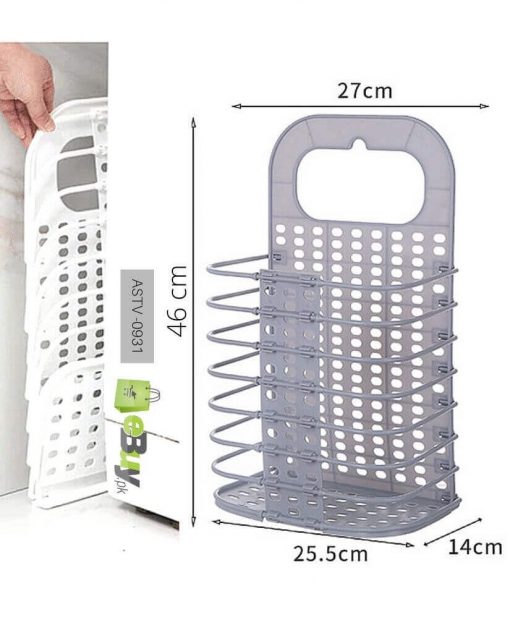 Collapsible Hanging Laundry Basket