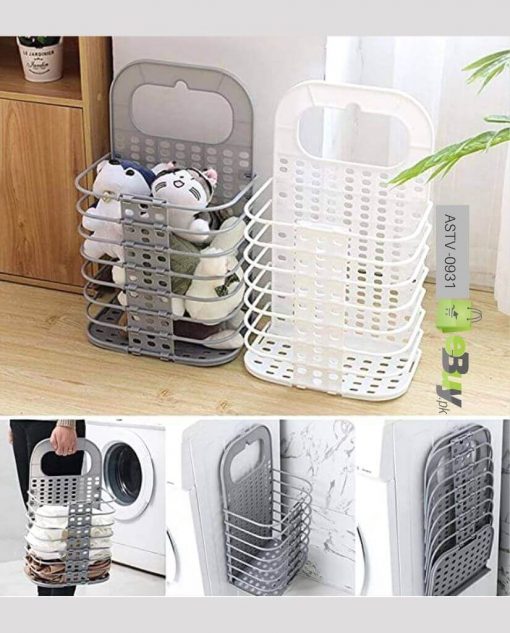 Collapsible Hanging Laundry Basket