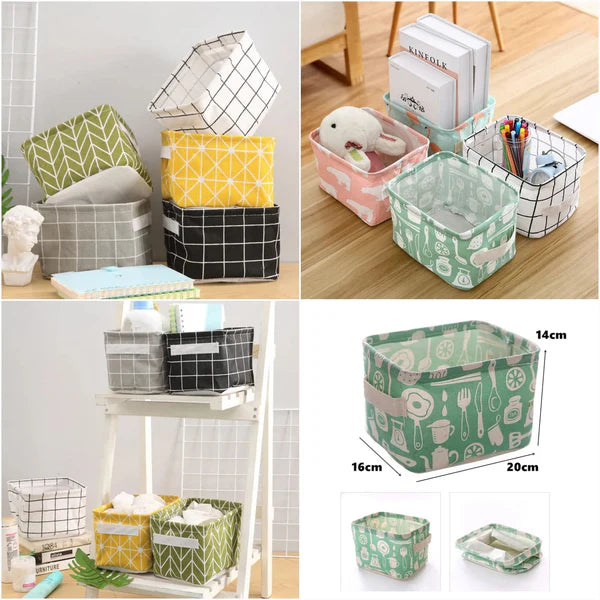 Foldable Mini Storage Basket