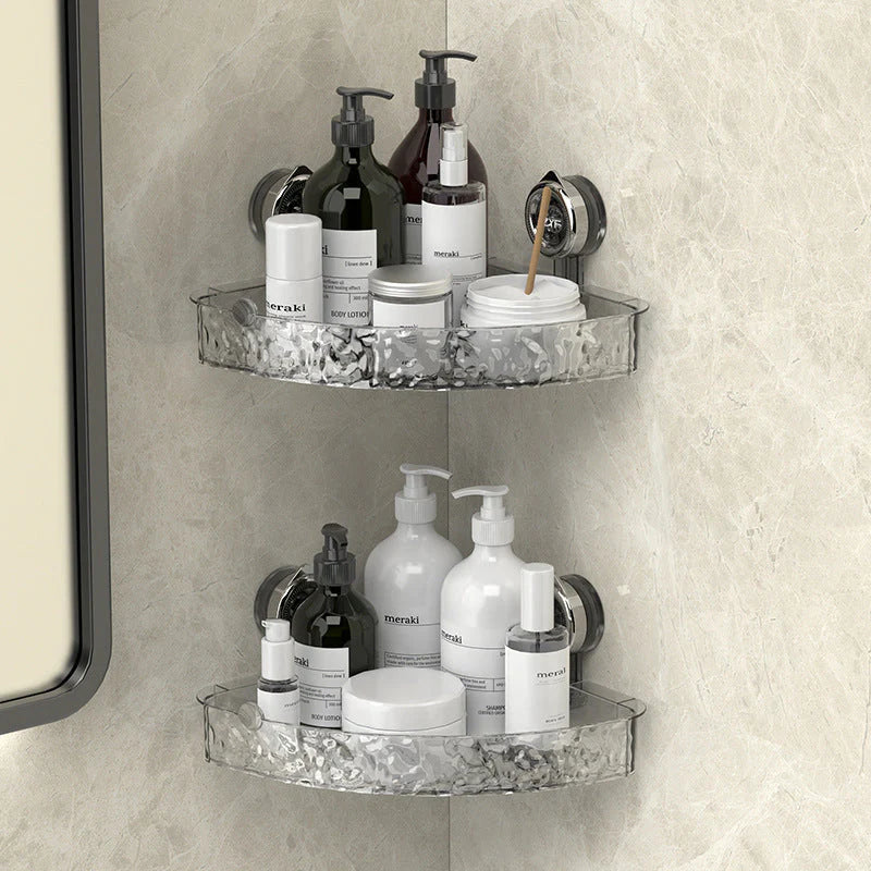 Acrylic Suction Cup Storage Rack (Premium Quality)