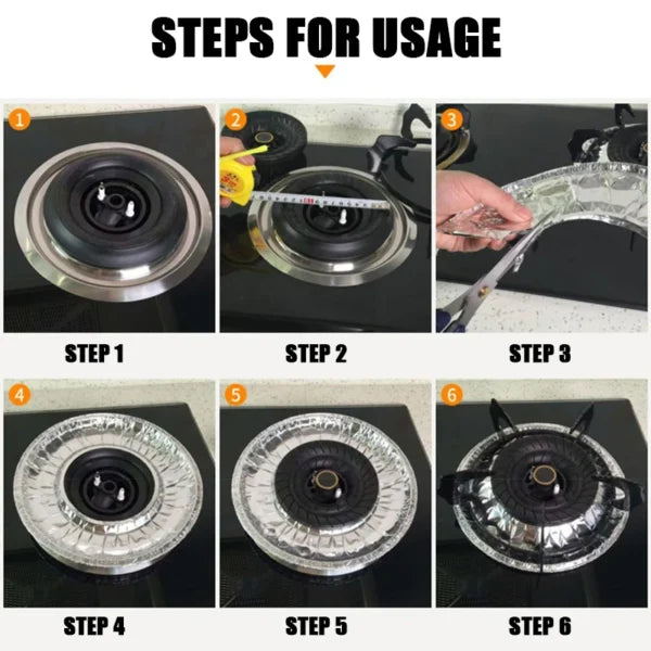 Aluminum Foil Stove Cover