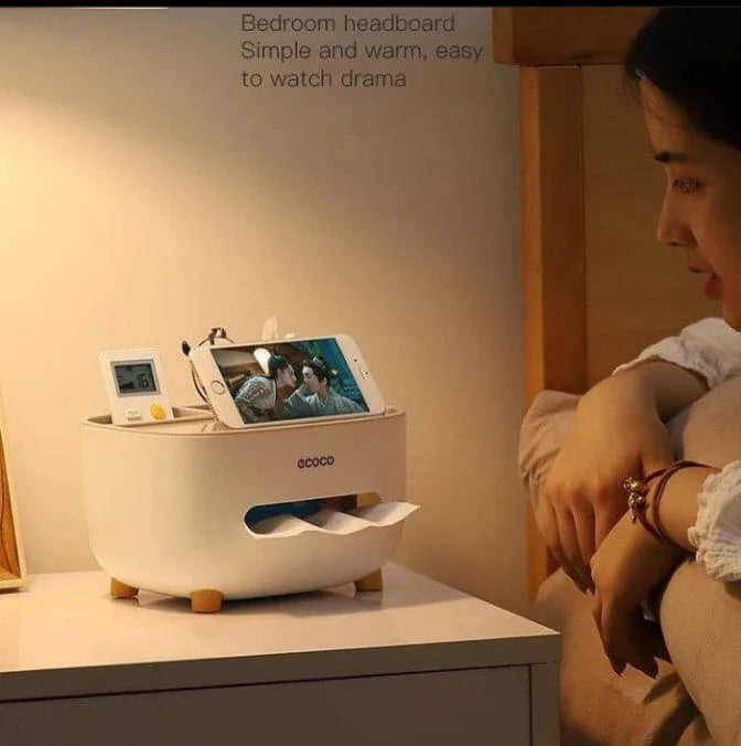 Multipurpose Desktop Tissue Box