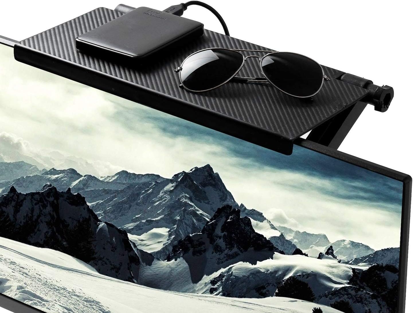 Adjustable Screen Top Shelf Organizer