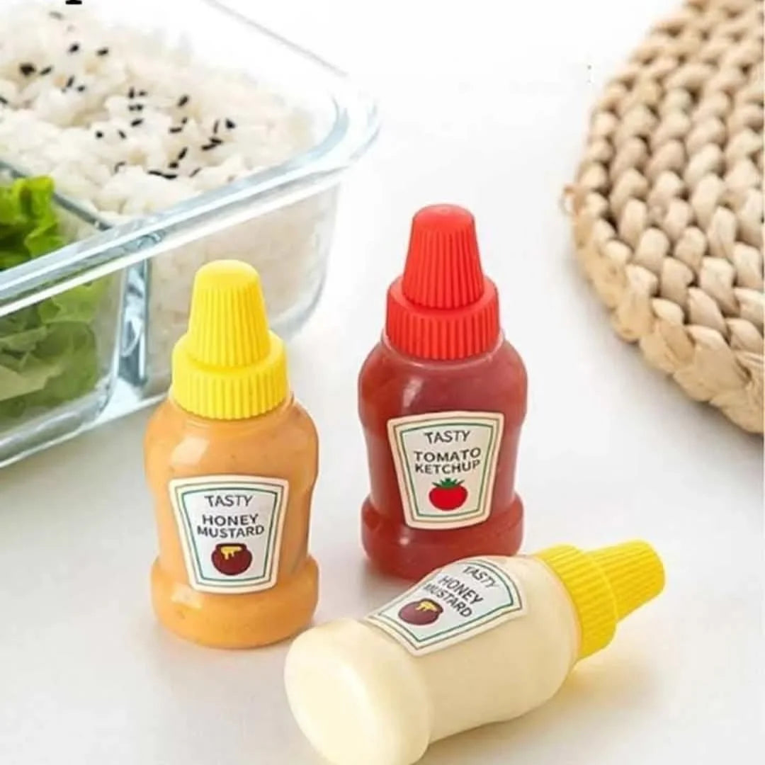 Portable Mini Ketchup Bottles