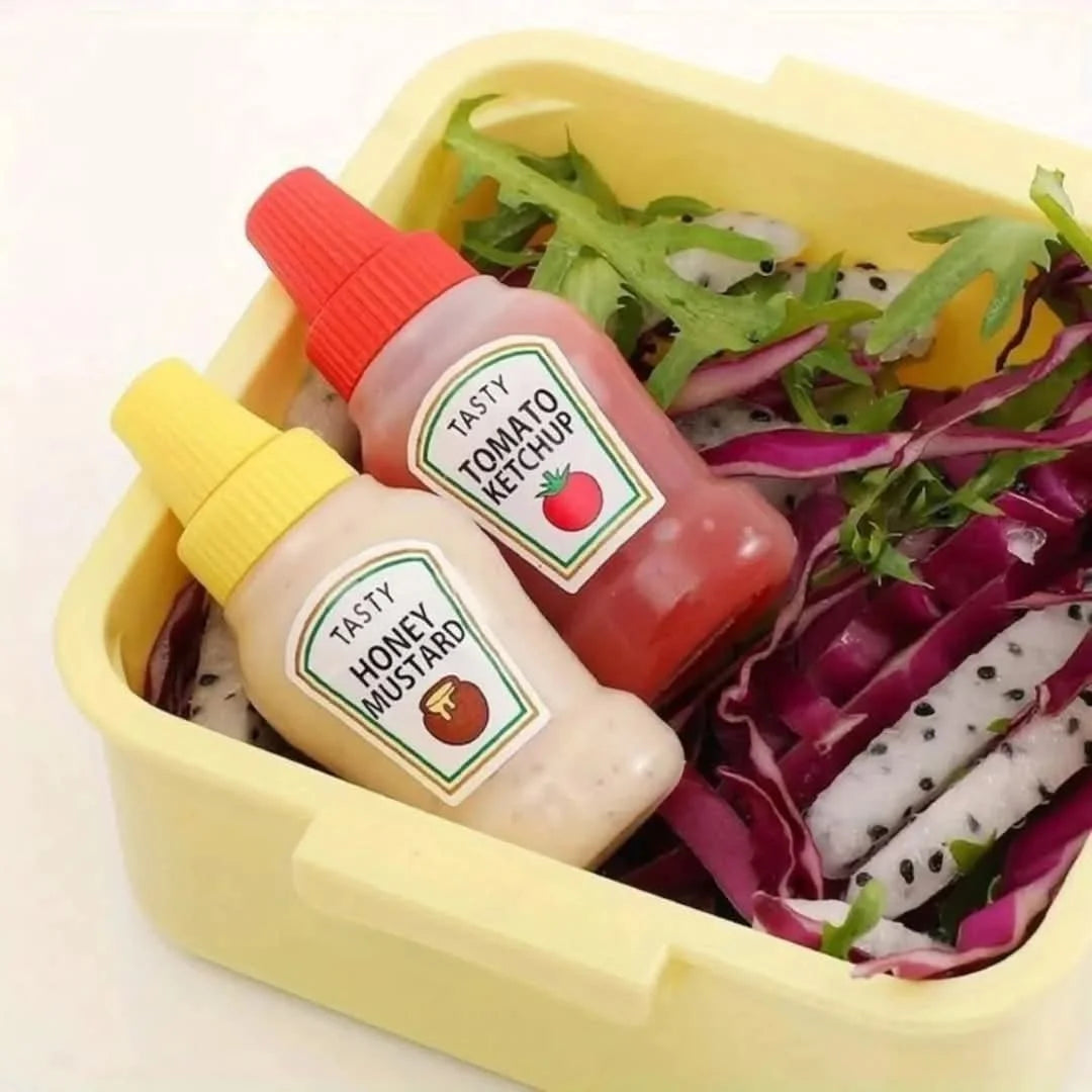 Portable Mini Ketchup Bottles