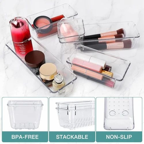 5PCS Drawer Organizer Tray Set